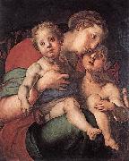 Jacopo Pontormo Madonna and Child with the Young St John Germany oil painting artist
